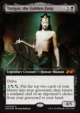 Tasigur, the Golden Fang Ultimate Masters UMA Topper